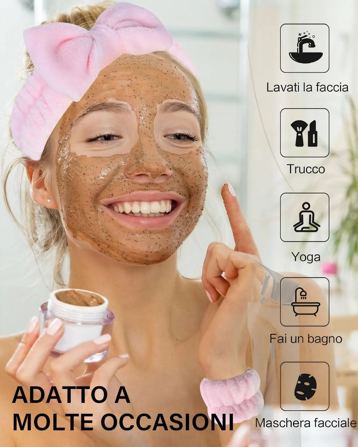 Пов'язка для макіяжу для жінок, фото №5