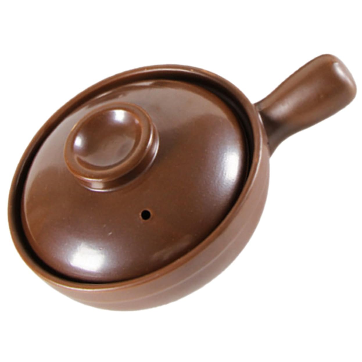 Кастрюля BESTYASH керамическая маленькая с крышкой термостойкая для риса и рагу, фото №1