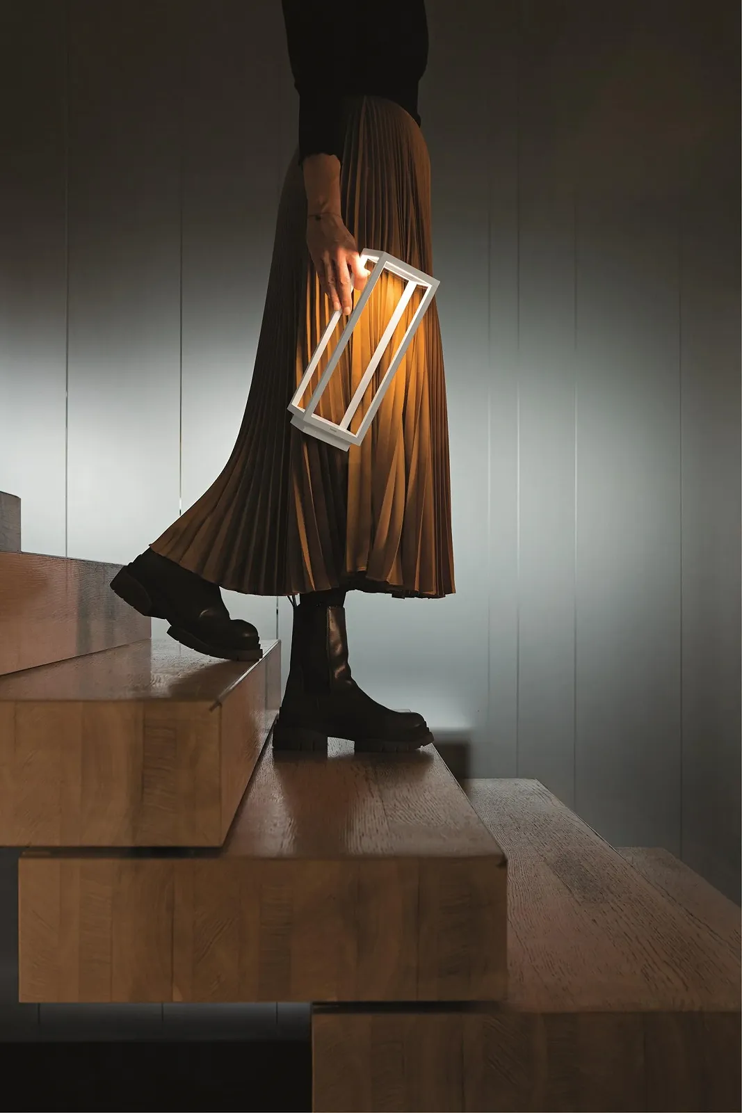 Настільна лампа Zafferano Home Pro акумуляторна бездротова сенсорне керування для приміщень та вулиці димер 3000 K висота 29,4 см біла, фото №2