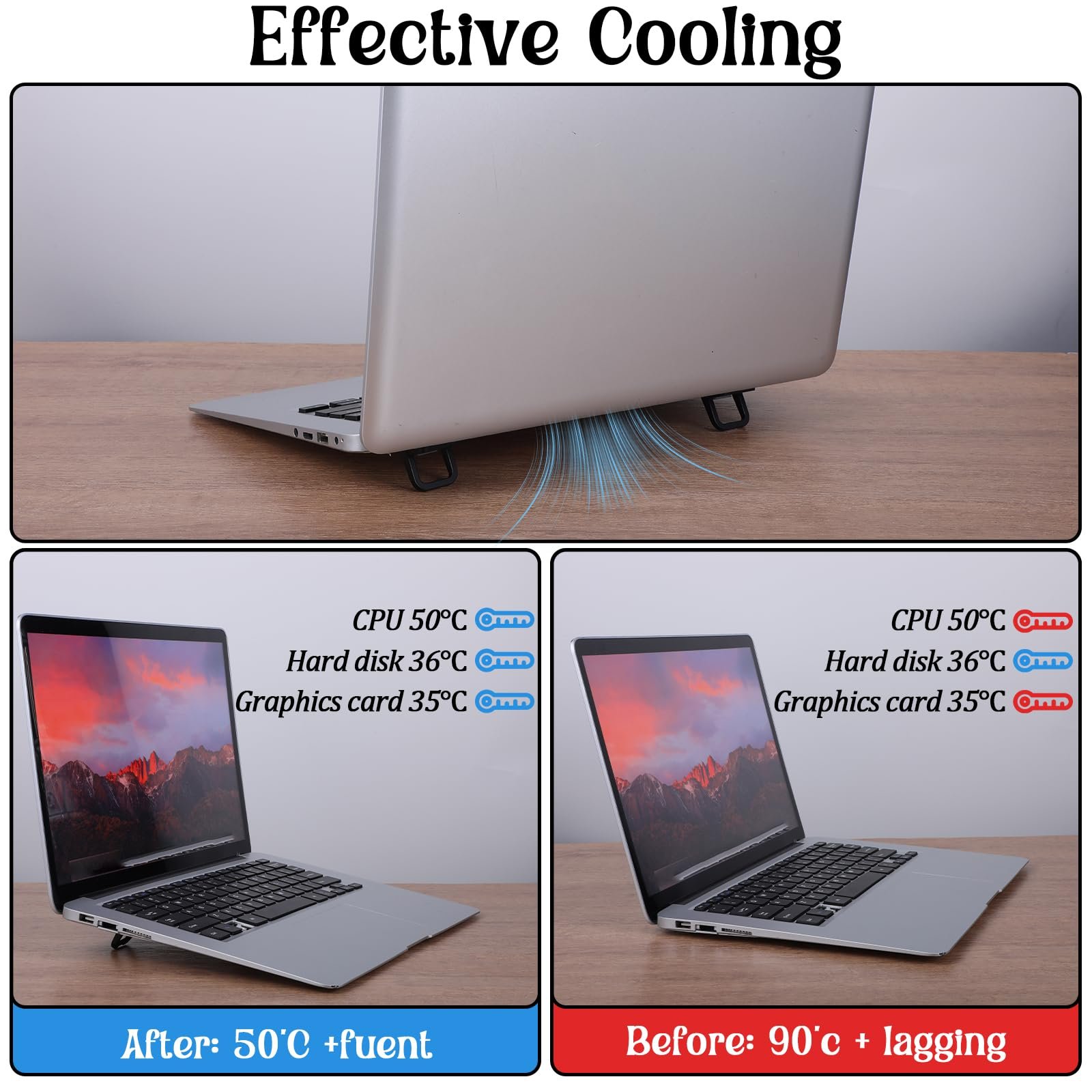 Подставка для ноутбука Мини (4 шт.) Складная невидимая подставка для ноутбука Портативное рассеивание тепла Подставка для клавиатуры Настольная регулируемая подставка для ноутбука Нескользящий силикон Черный, фото №2 Подставка для ноутбука Мини (4 шт.) Складная невидимая подставка для ноутбука Портативное рассеивание тепла Подставка для клавиатуры Настольная регулируемая подставка для ноутбука Нескользящий силикон Черный, фото №2