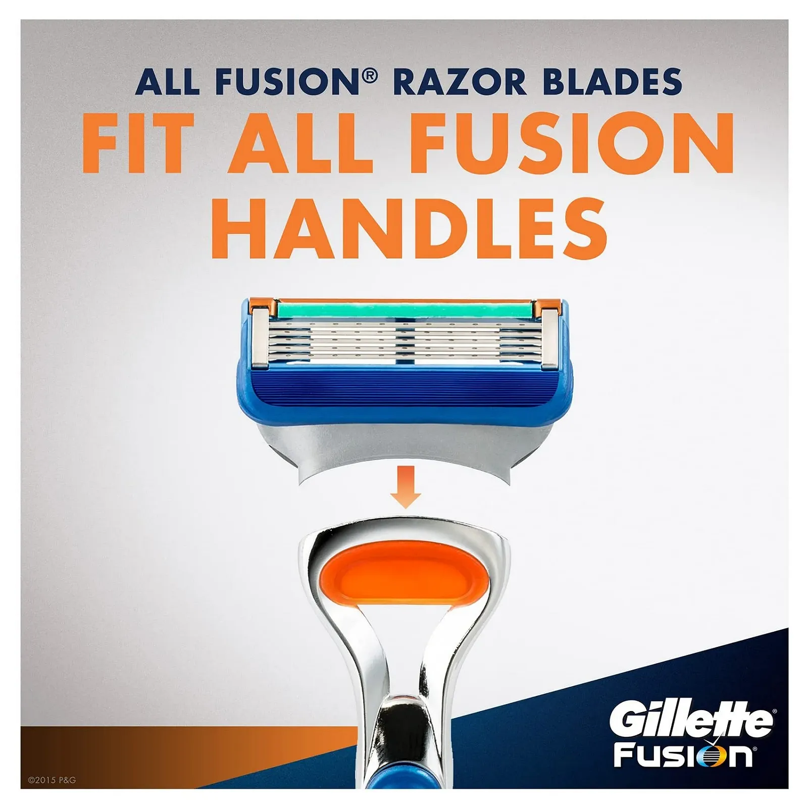 Сменные лезвия для бритья Gillette Fusion Power 4 шт., фото №6 Сменные лезвия для бритья Gillette Fusion Power 4 шт., фото №6