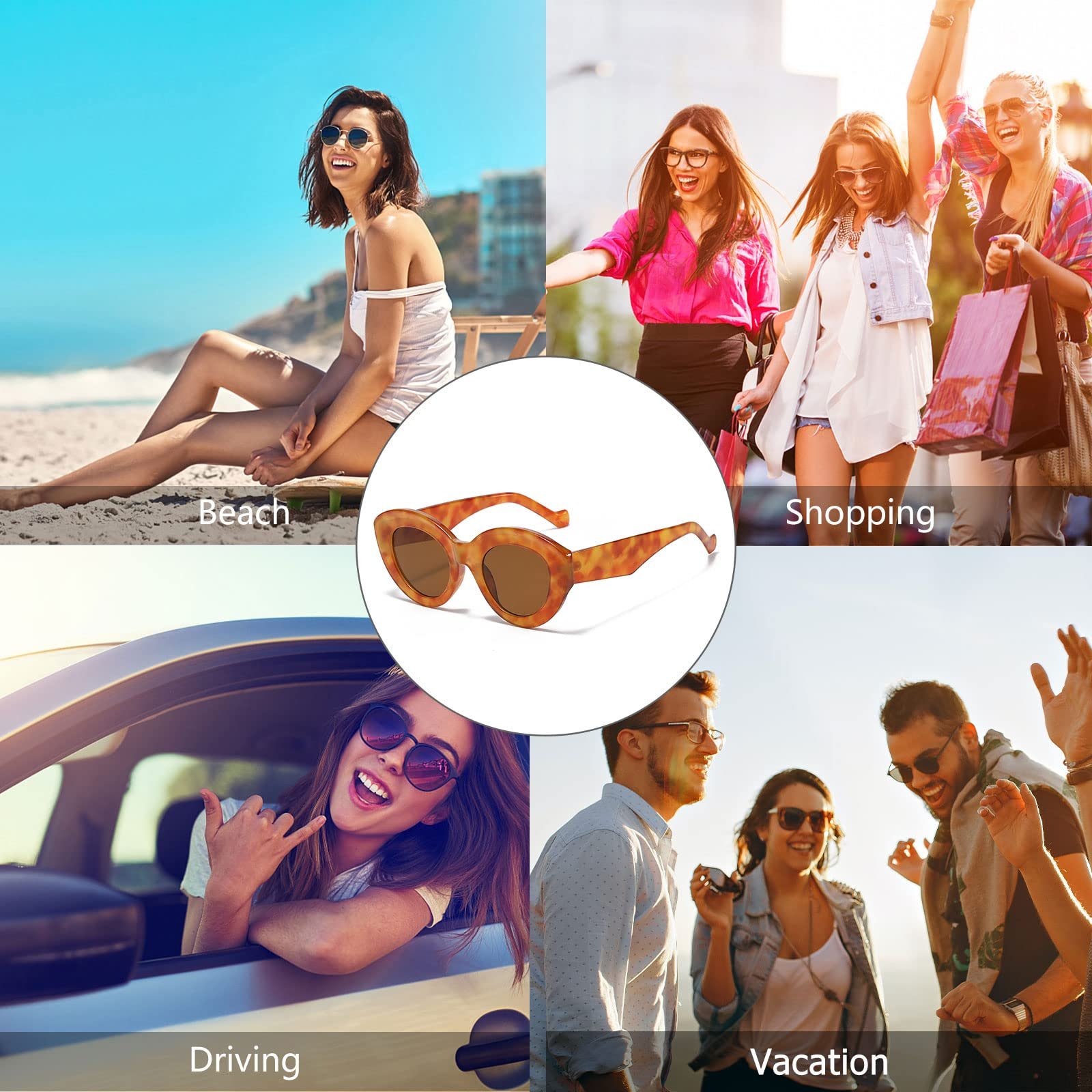 Винтажные очки YAMEIZE Cat Eye для женщин, фото №7