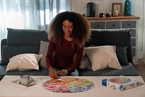 Пазл Ravensburger Circle of Colours Pizza 17347 500 деталей круглый synthetic.ua - Фото 1