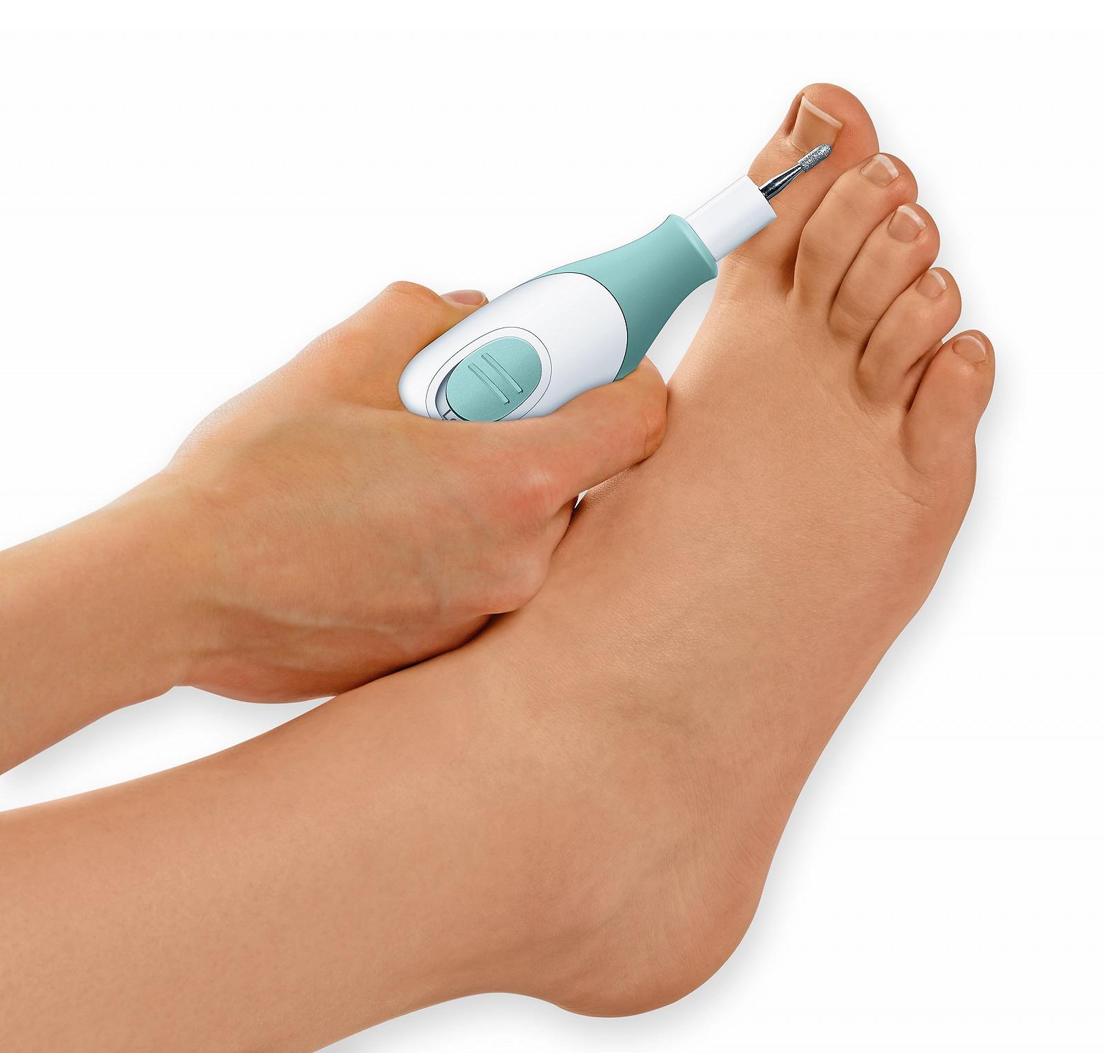 Набір електричний для манікюру та педикюру Sanitas SMA 36, 7 високоякісних насадок, фото №9