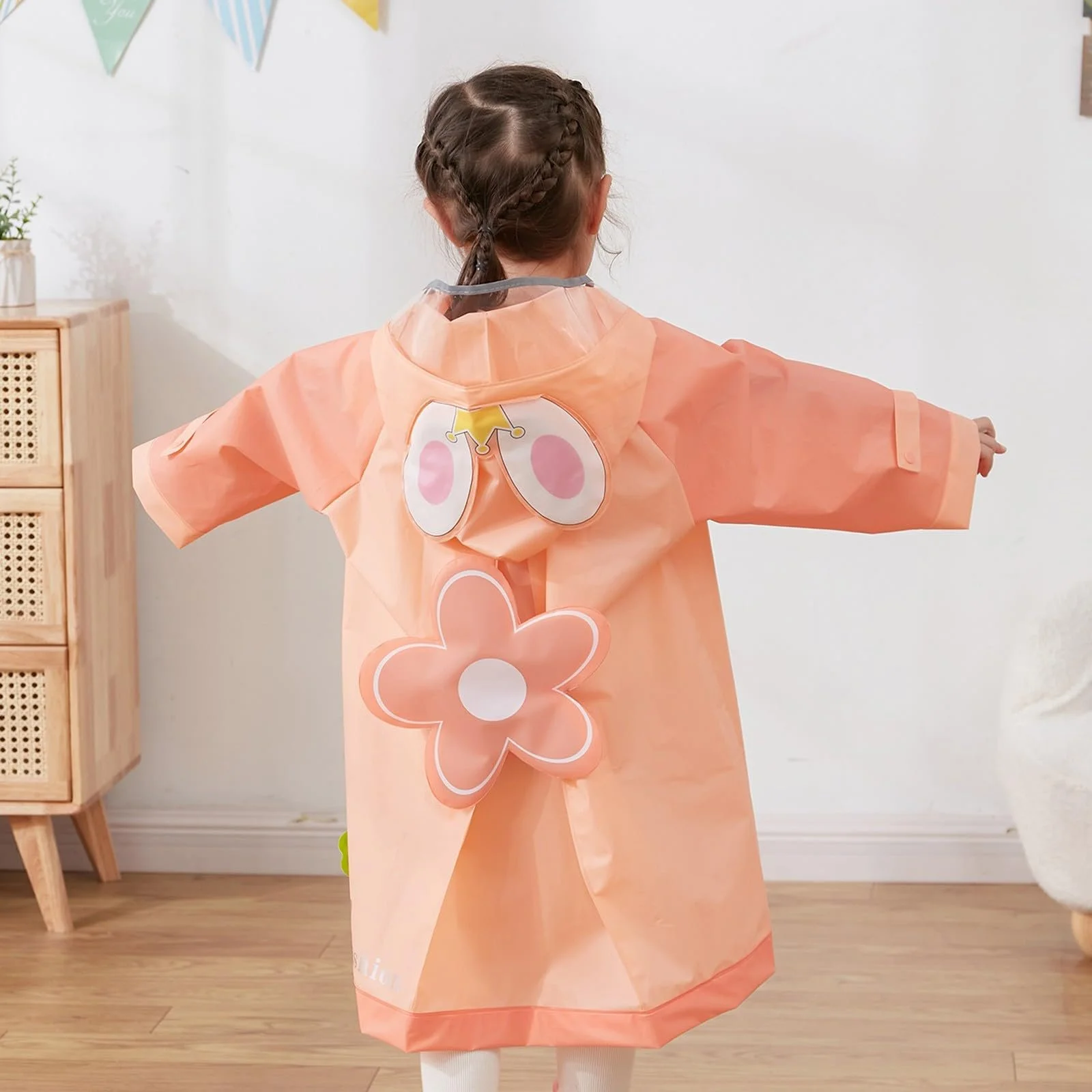 Дитячий дощовий плащ-пончо EQWIGKEIT, фото №4