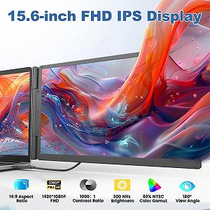 Монитор портативный 15.6" Teamgee S5 Full HD IPS 60 Гц цена на synthetic.ua - Фото 1 Монитор портативный 15.6" Teamgee S5 Full HD IPS 60 Гц synthetic.ua - Фото 1