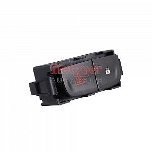 Вимикач аварійної сигналізації METZGER 09161076 для RENAULT DACIA - Фото 1