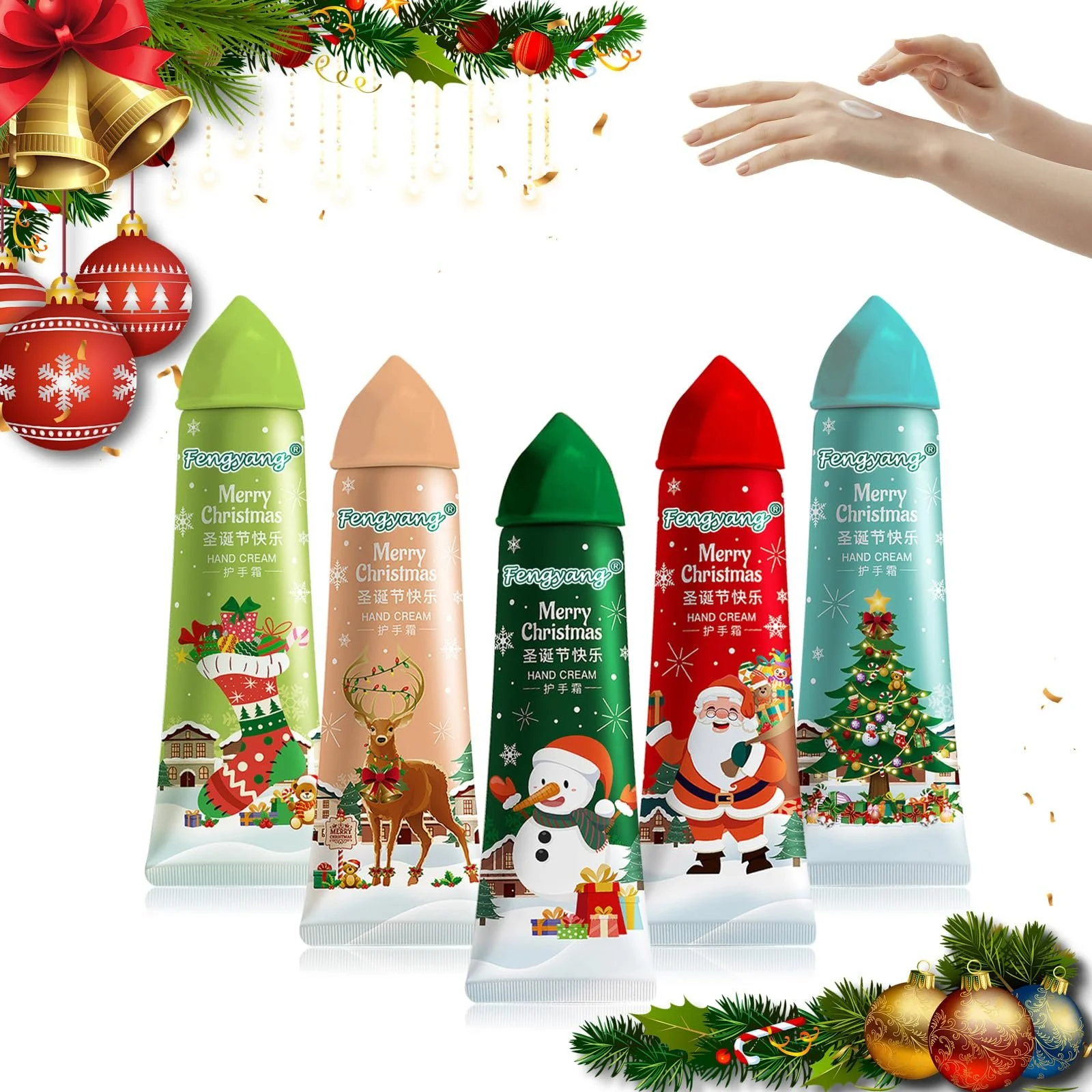 Набір кремів для рук Fengyang Міні-крем для рук, фото №1