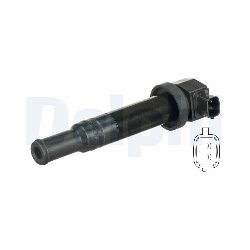 Катушка зажигания DELPHI GN10569-12B1 для HYUNDAI KIA, фото №1 Катушка зажигания DELPHI GN10569-12B1 для HYUNDAI KIA, фото №1