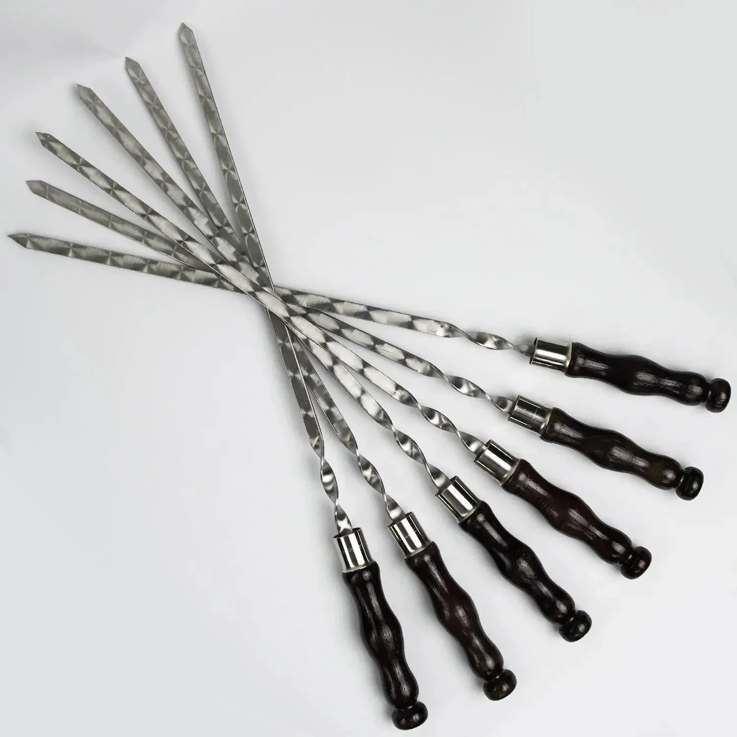 Набор шампуров из 6 предметов, фото №4