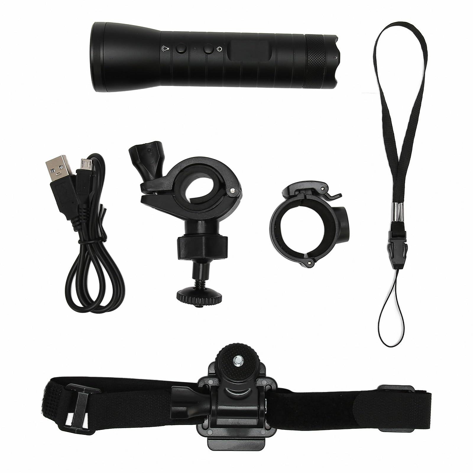 Екшн-камера Bewinner 1080P Ліхтарик Відеореєстратор IP66 LED, фото №7