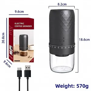 Електрична кавомолка портативна Зовнішня передача synthetic.ua - Фото 1