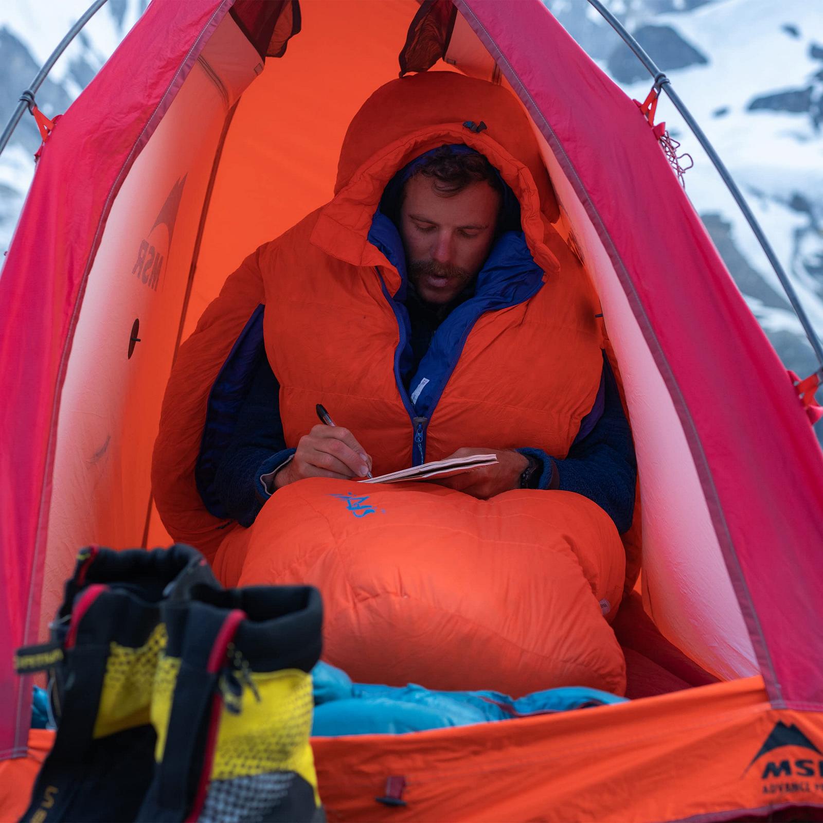 Спальний мішок Therm-a-Rest PolarRanger -20F/-30C Long Оранжевий/Синій, фото №7