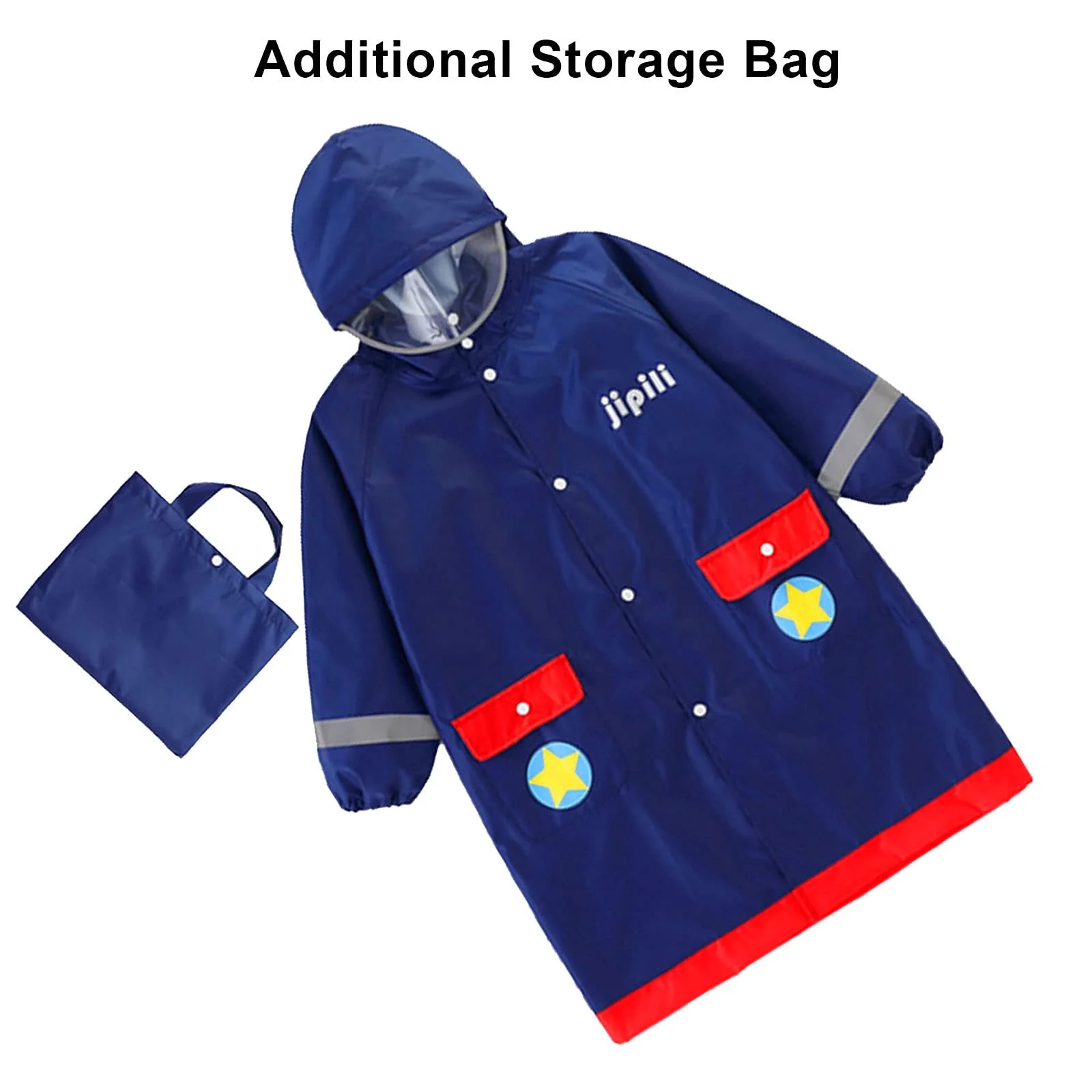 Дитячий дощовик Baogaier для хлопчиків, пончо, фото №5 Дитячий дощовик Baogaier для хлопчиків, пончо, фото №5