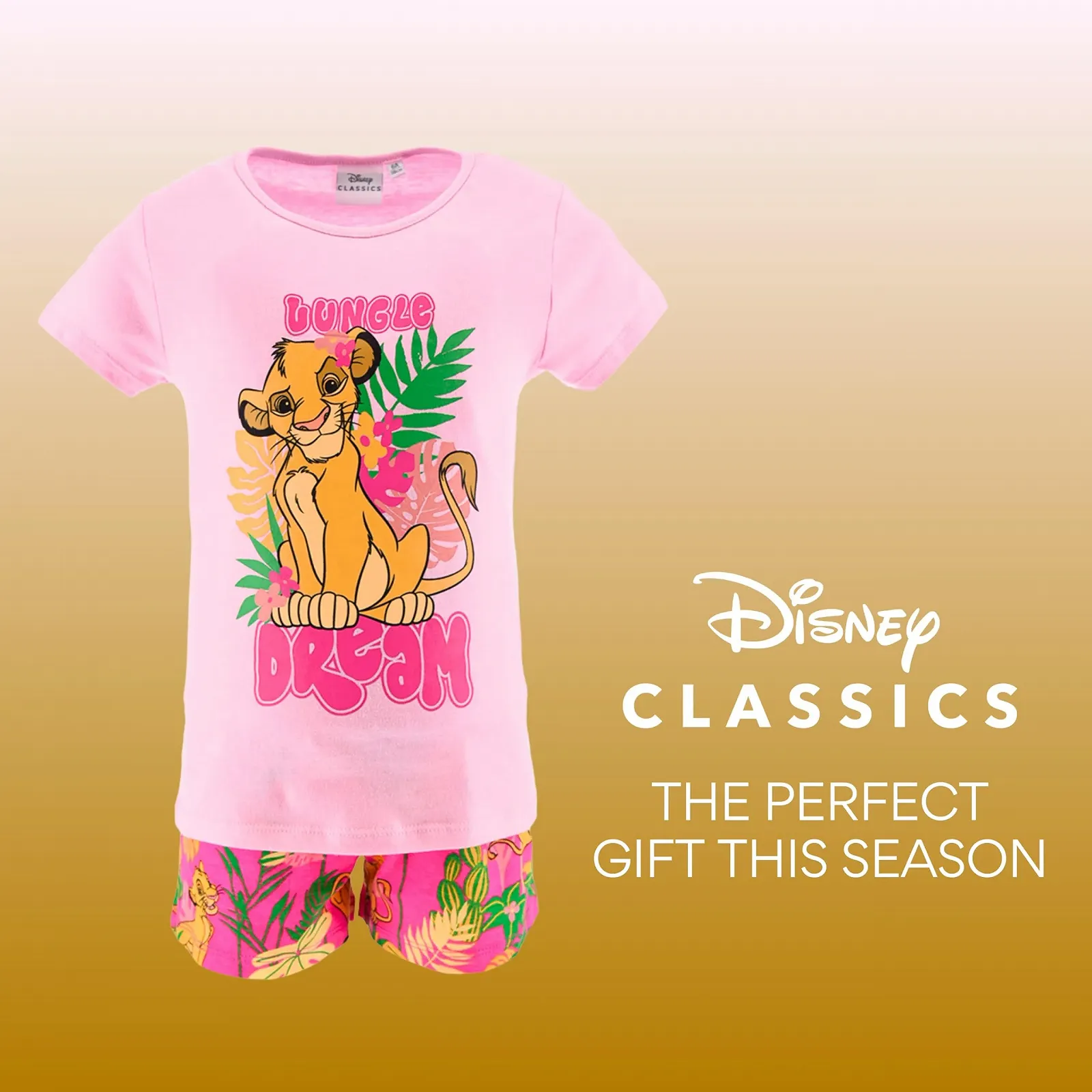 Піжама Disney The Lion King для дівчат, футболка та шорти з дизайном Simba, фото №8 Піжама Disney The Lion King для дівчат, футболка та шорти з дизайном Simba, фото №8