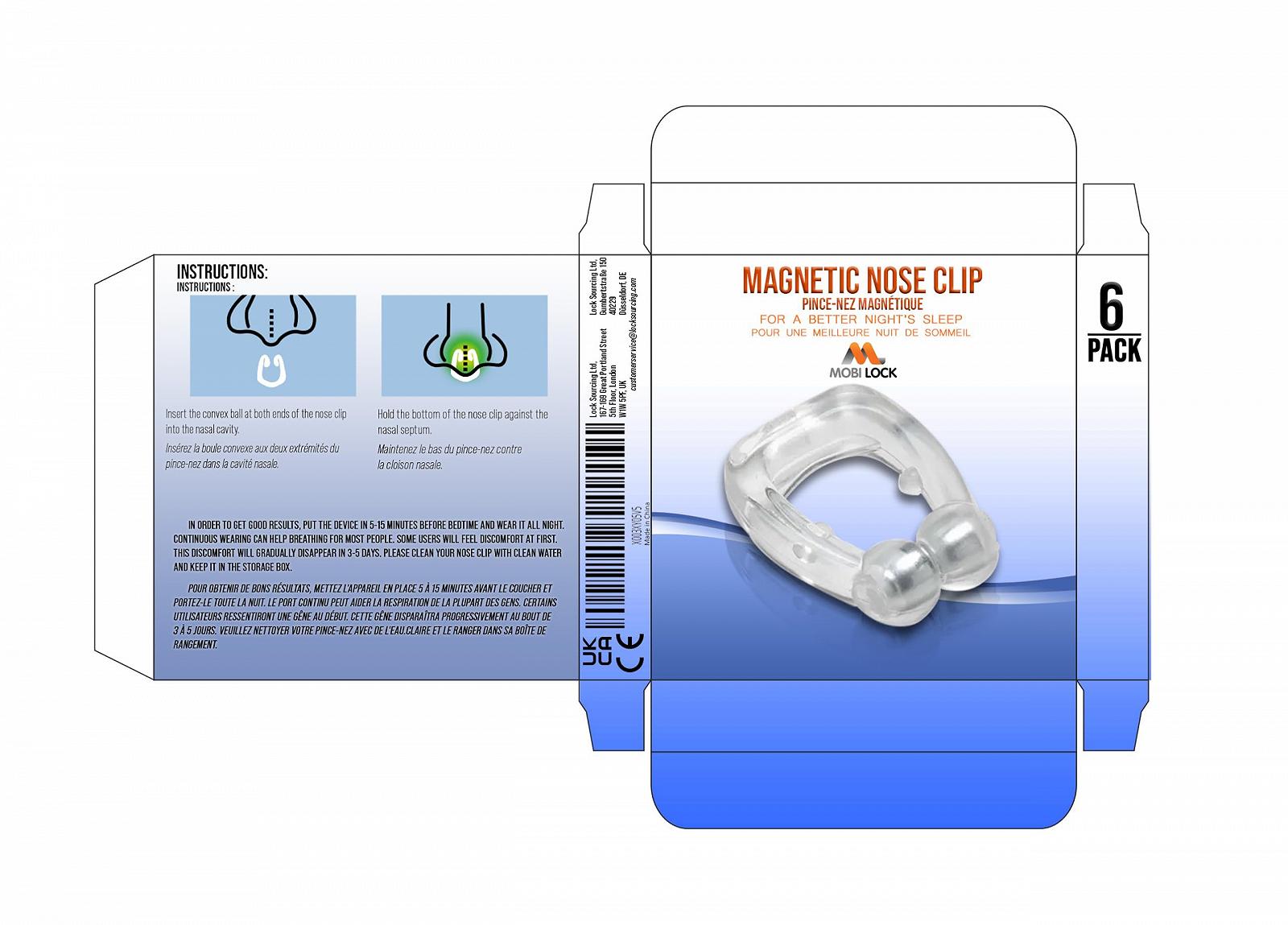 Кліпси проти хропіння Магнітні Mobi Lock Силіконові 6 шт, фото №9 Кліпси проти хропіння Магнітні Mobi Lock Силіконові 6 шт, фото №9