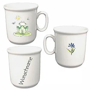 Детская Фарфоровая Кружка Cocoa C Изображениями Животных (Лягушка) - Фото 1