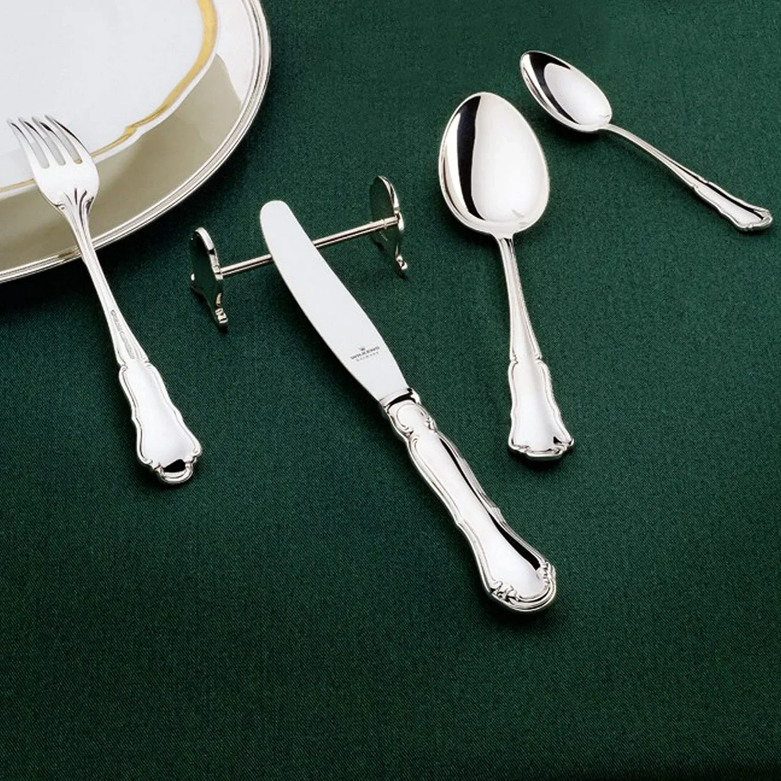 Ложка для кави Wilkens Dresden Baroque 925 Срібло, фото №3