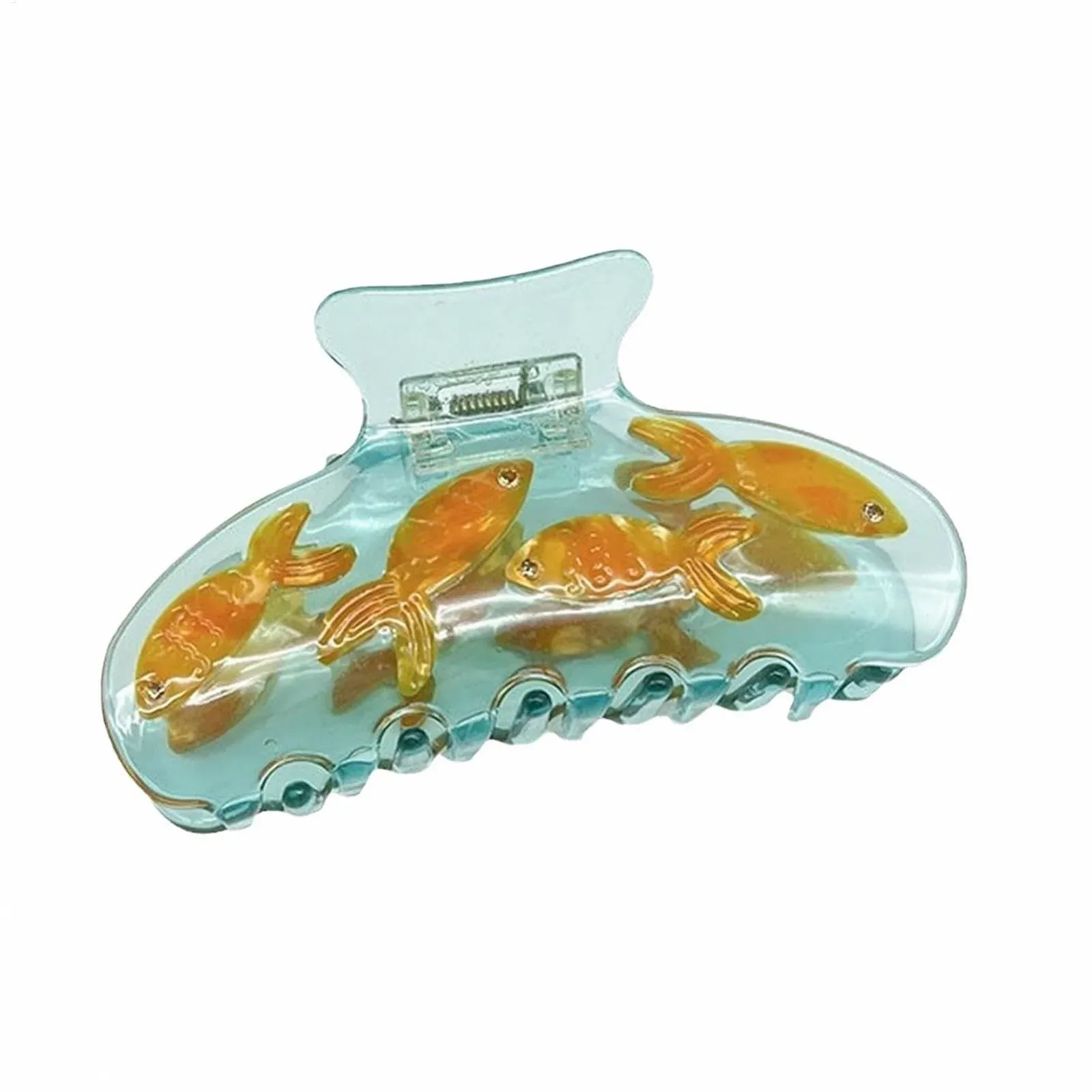 Заколка для волос Acetat, рыба, для женщин, фото №7