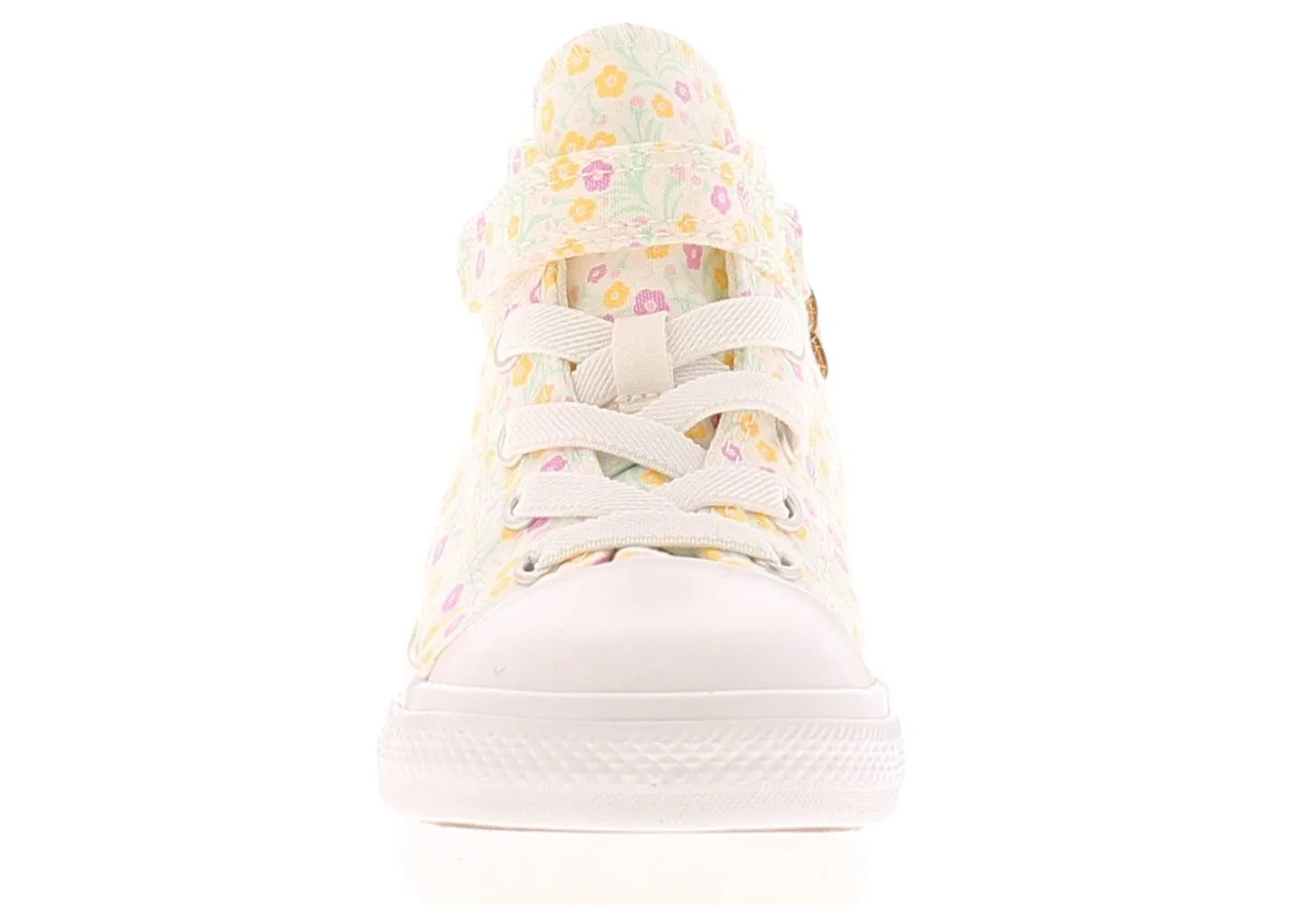 Кеды Converse All Star Chuck Taylor HI Детские Белый Розовый Цветы, фото №3