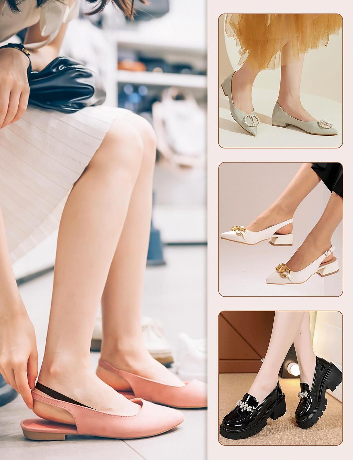 Носки Becellen, без следа, для балеток, с подкладкой для стопы, дышащие, полуноски для босоножек, 4 пары, фото №6