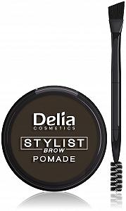 Помада для брів Delia Eyebrow Expert Stylist Темно-коричнева synthetic.ua - Фото 1