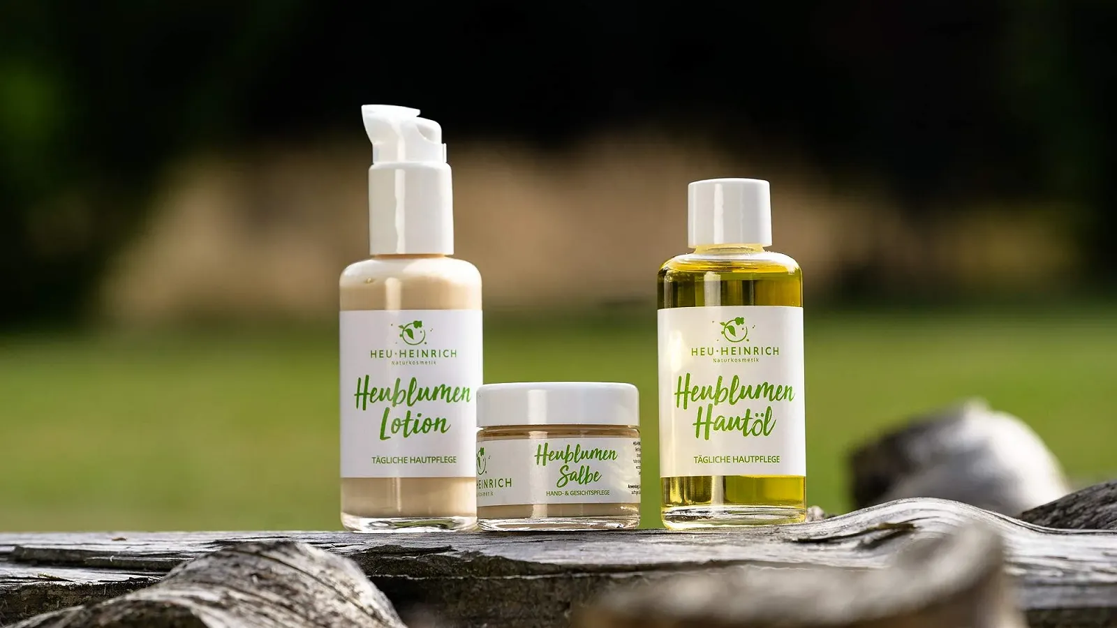 Набір натуральної косметики Hay Flower 3 предмети - Олія для шкіри - Лосьйон - Мазь - для сухої шкіри, фото №4