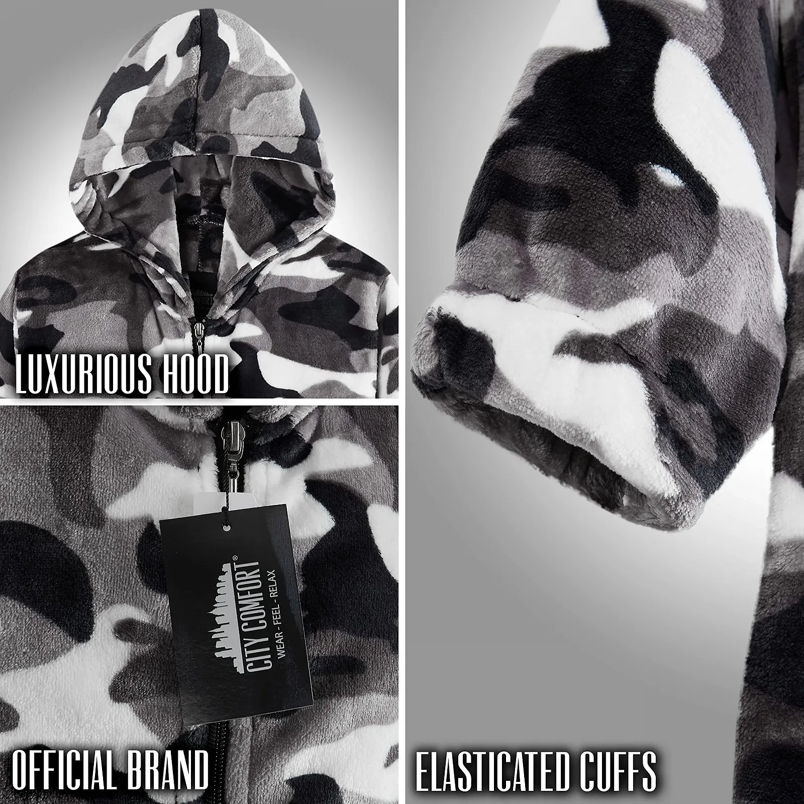 Детский цельный комбинезон CityComfort, флисовый, фото №6