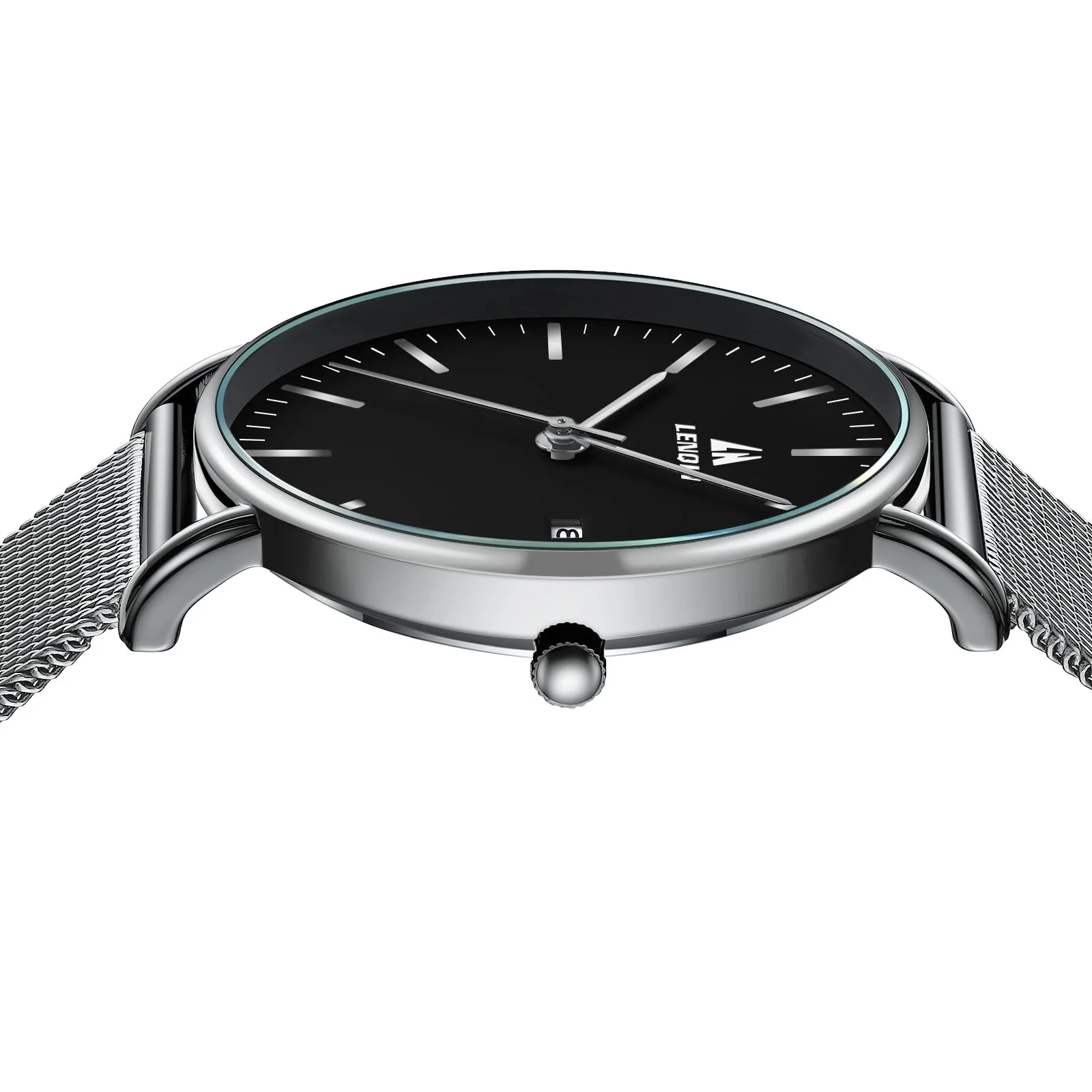 Мужские часы LENQIN LN, нержавеющая сталь, 30M, водонепроницаемые, аналоговые, кварцевые, с датой, модные, для досуга, фото №5 Мужские часы LENQIN LN, нержавеющая сталь, 30M, водонепроницаемые, аналоговые, кварцевые, с датой, модные, для досуга, фото №5