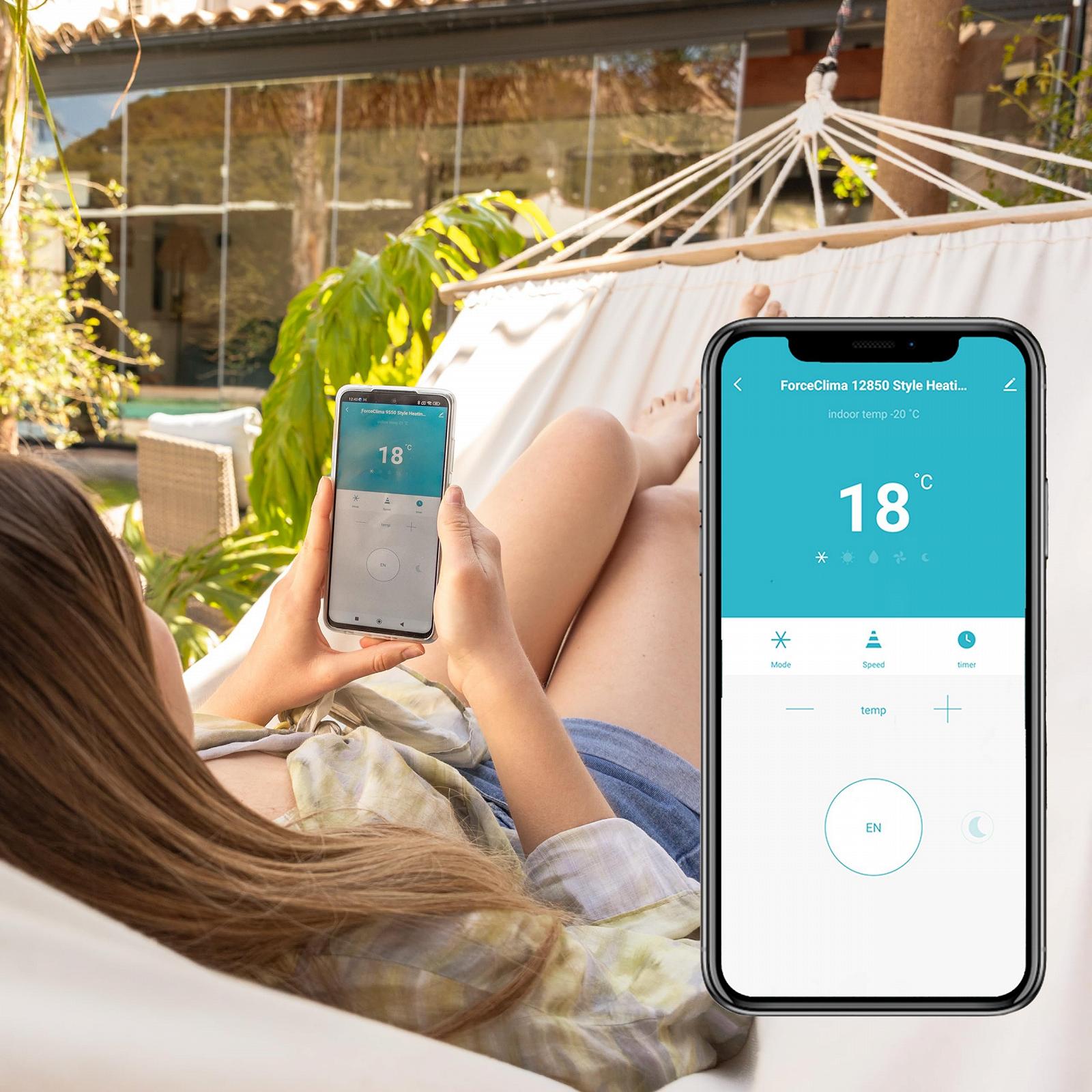 Мобільний кондиціонер Cecotec ForceClima 7550 Style Connected 7000 BTU 20 м², фото №6