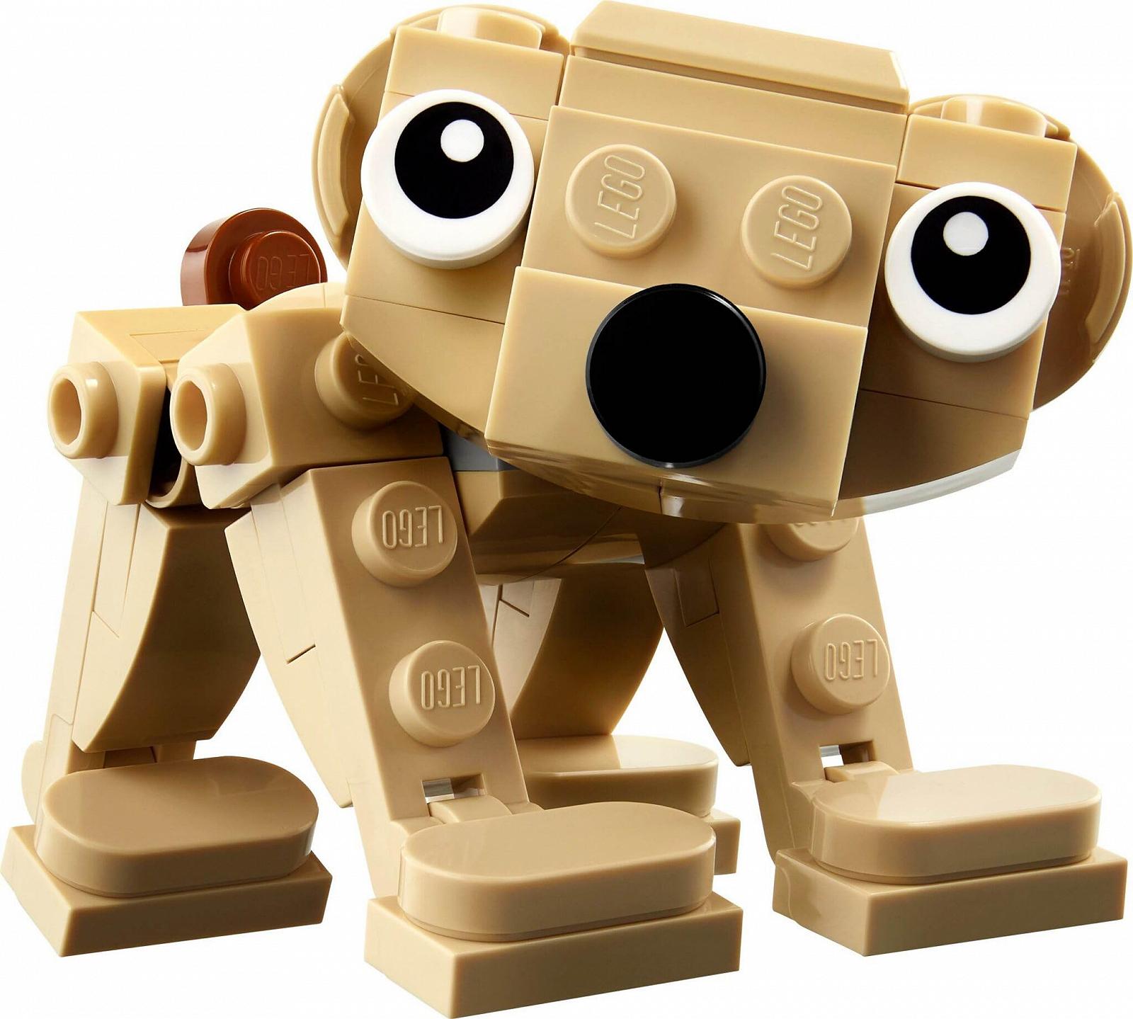 Конструктор Lego Creator 30666 Подарочные животные 3-в-1 Полиэтиленовый пакет Набор, фото №4