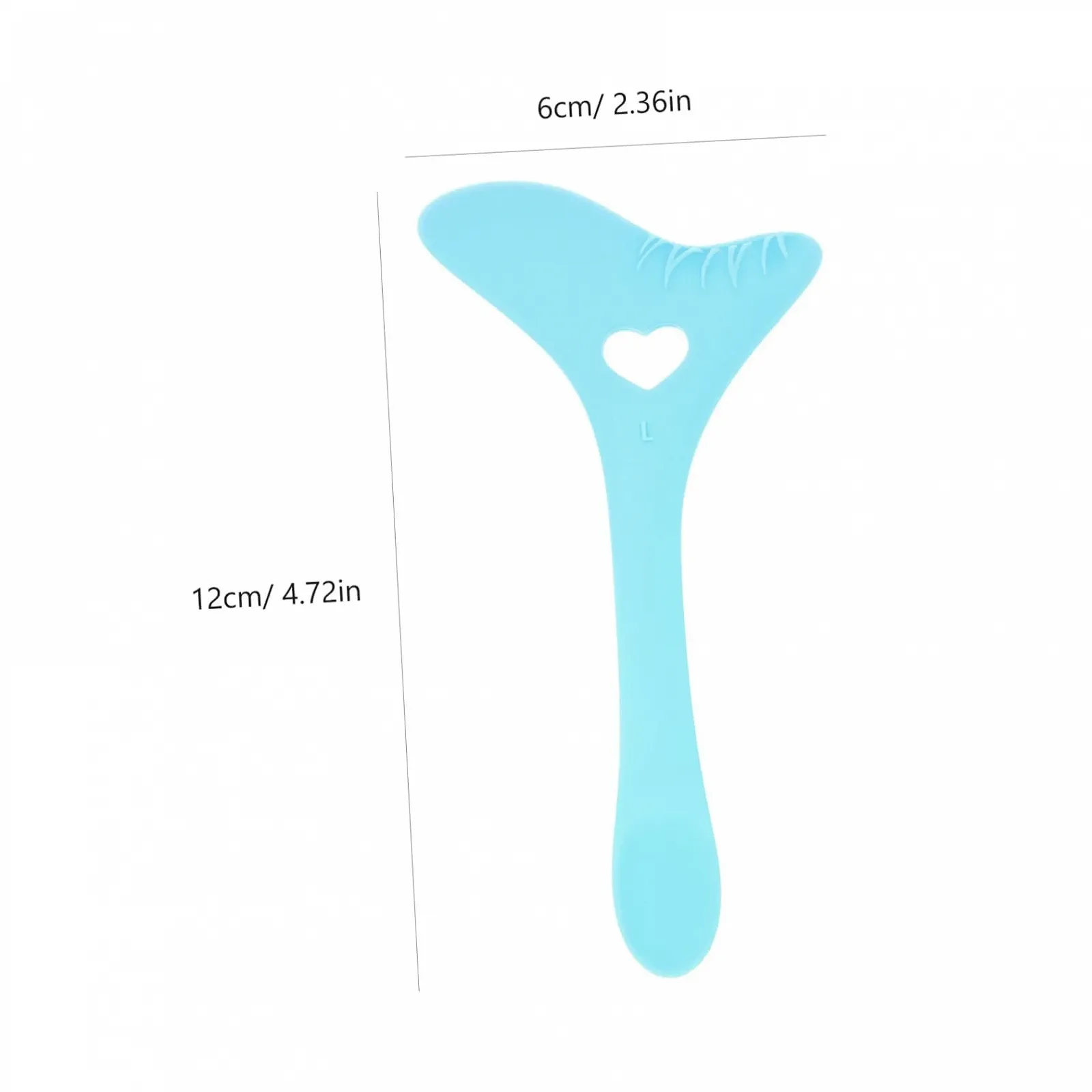 Допоміжний засіб для трафарету підводки Cosmetic Силіконовий Інструменти для макіяжу підводки, фото №3