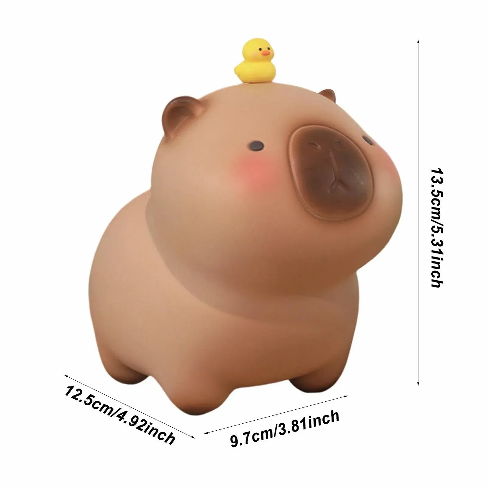 Скарбничка Capybara мультяшна ПВХ, фото №5