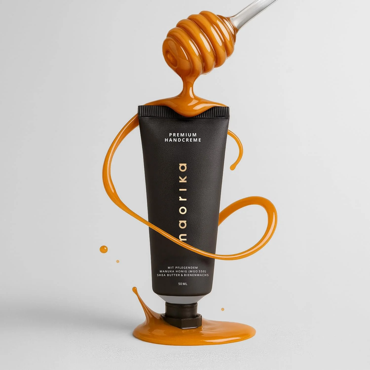 Крем для рук Maorika Premium з медом манука MGO 550 - Інтенсивний догляд з маслом ши та бджолиним воском, фото №3