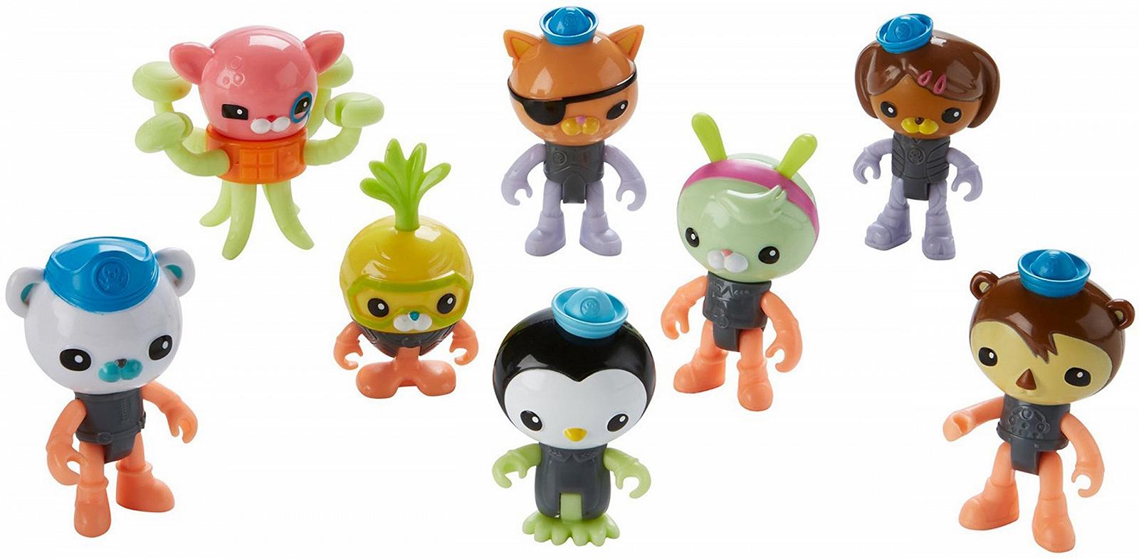 Набор фигурок Fisher-Price Octonauts Octo Glow Crew, фото №3