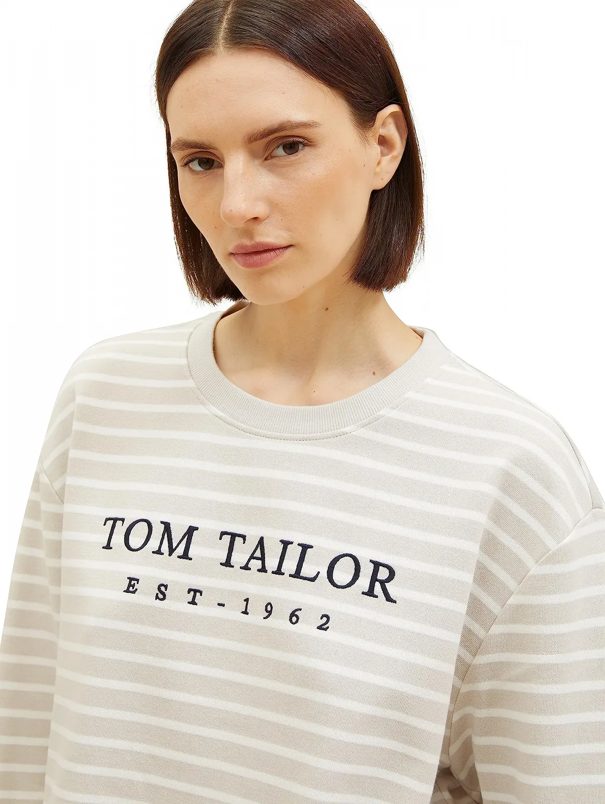 Жіноча Толстовка TOM TAILOR з смужками та принтом, фото №6