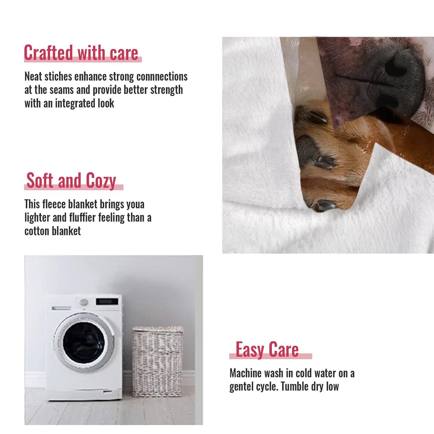 Одеяло YISUMEI 150 x 200 см Мягкое фланелевое флисовое одеяло Английский бульдог, фото №6