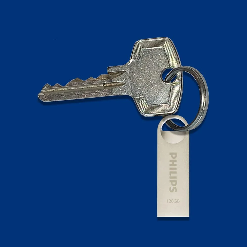 USB-флеш-накопичувач Philips Moon Edition 128GB USB 2.0 Aluminum Silver, фото №6
