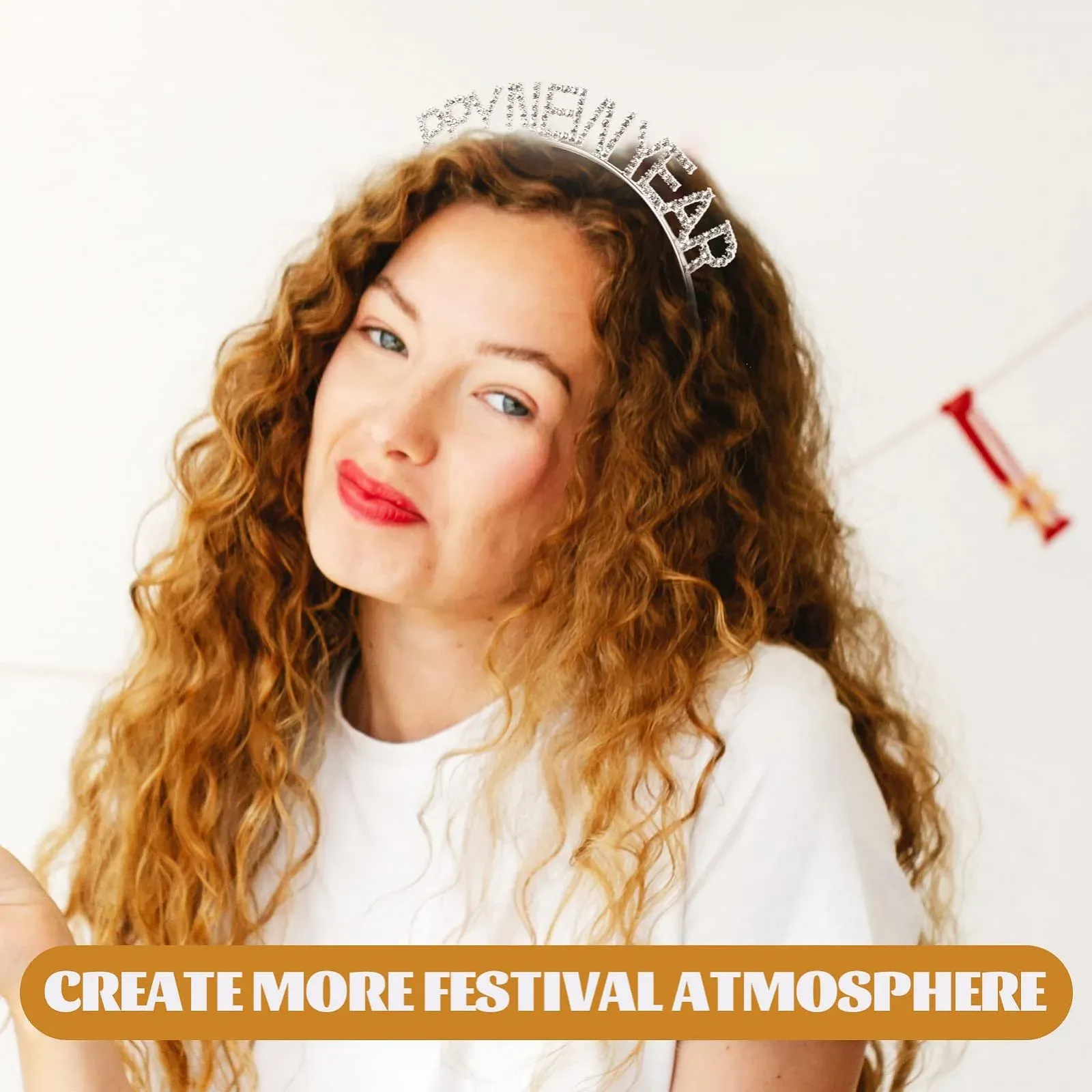 Обруч minkissy Новорічний, фото №7 Обруч minkissy Новорічний, фото №7