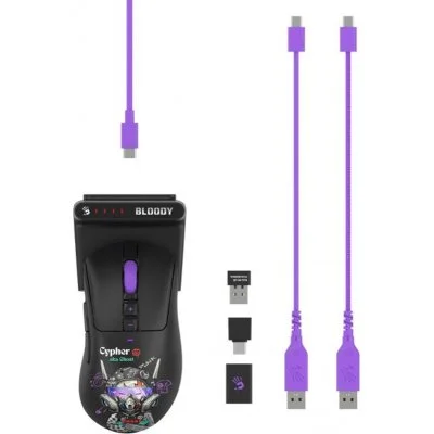 Мышка A4Tech Bloody R73 Ultra Duo Wireless Cypher Ghost (4711421002370), фото №2