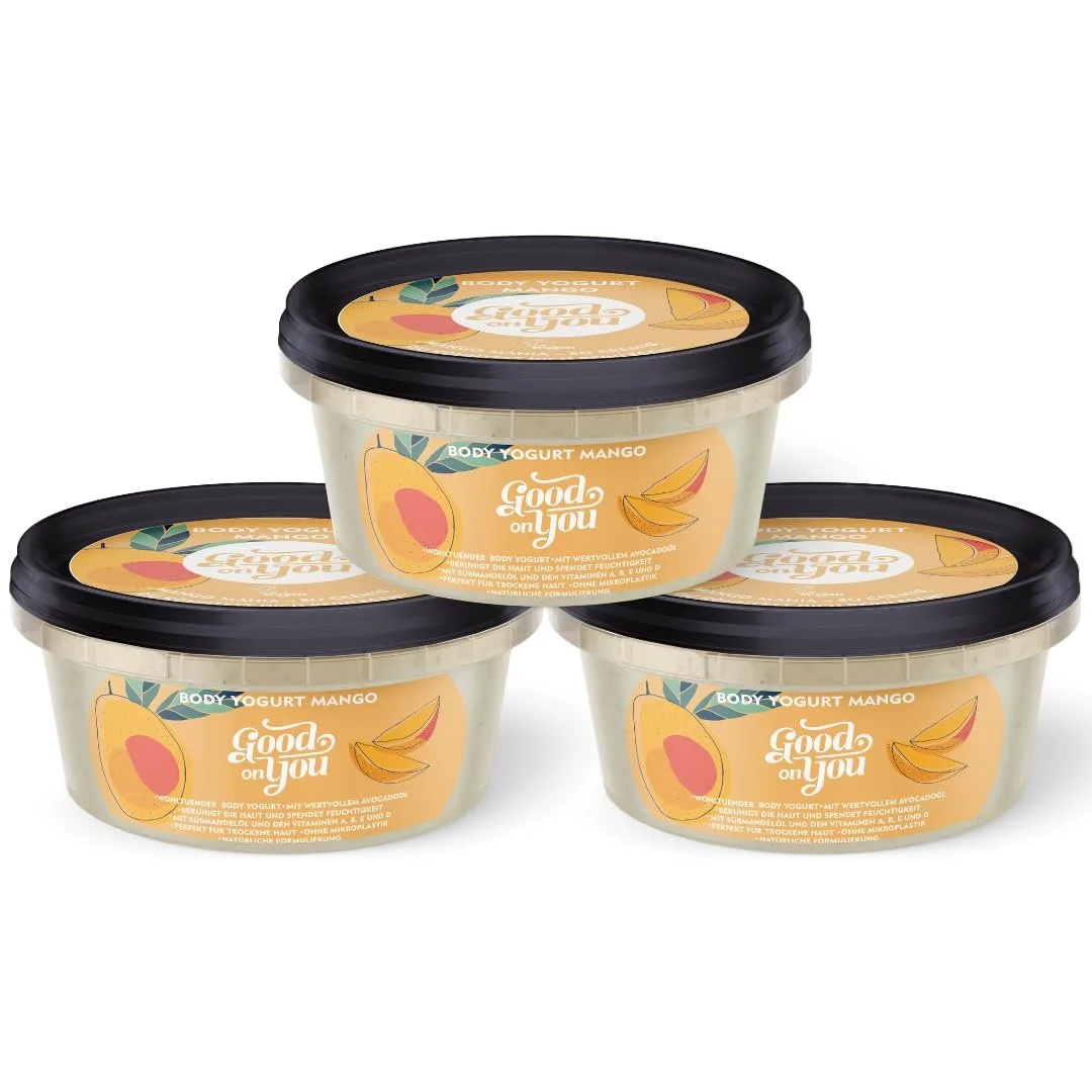 Йогурт для тіла Mango Зволожуючий лосьйон для сухої шкіри Вітаміни A, B, E & D 1 шт, фото №2 Йогурт для тіла Mango Зволожуючий лосьйон для сухої шкіри Вітаміни A, B, E & D 1 шт, фото №2