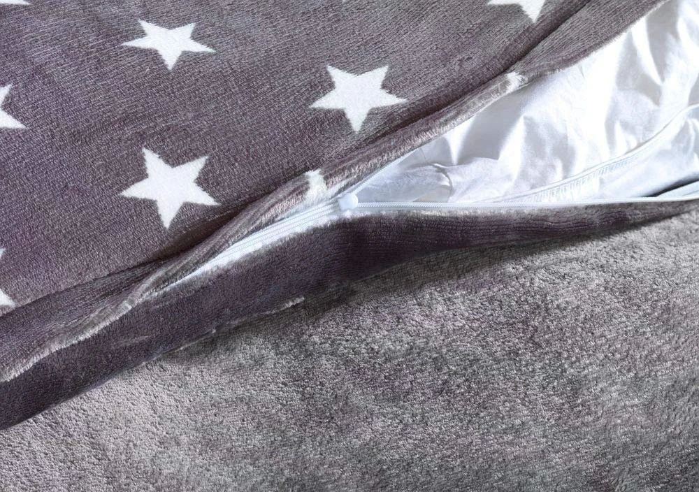 Постільна білизна плюшева двостороння зимова Stars Nicky Teddy Cashmere Touch, фото №8