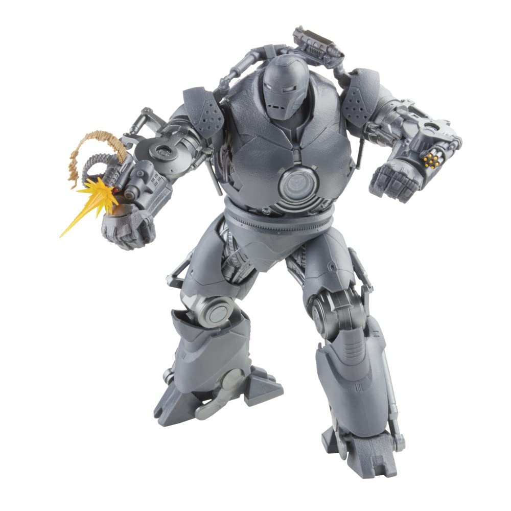 Фігурки Hasbro Marvel Legends Series Obadiah Stane та Iron Monger, 15 см, 2 шт., Infinity Saga, преміум-дизайн та 8 аксесуарів, фото №4