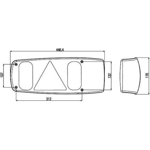 Задній ліхтар HELLA 2VA 007 502-021 для HOBBYCAR HYMER KNAUS, правий, фото №3 Задній ліхтар HELLA 2VA 007 502-021 для HOBBYCAR HYMER KNAUS, правий, фото №3