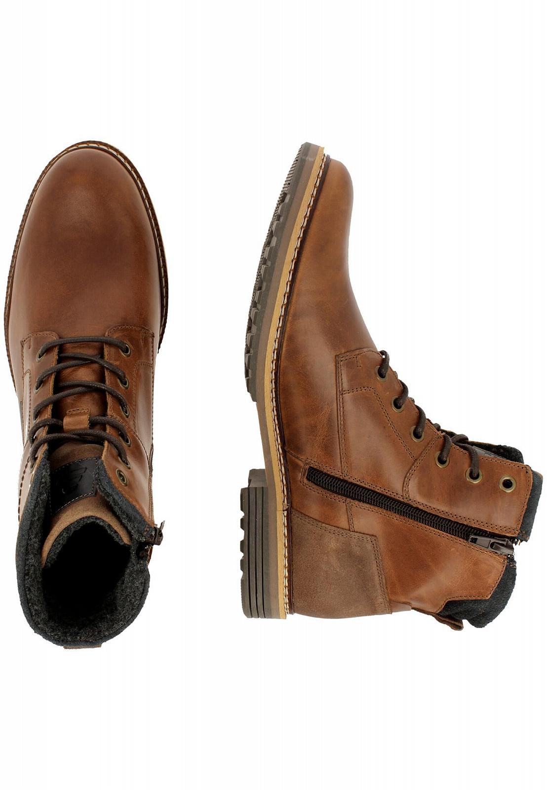 Мужские Ботинки BULLBOXER 318K51111A Cognac Navy 4, фото №6
