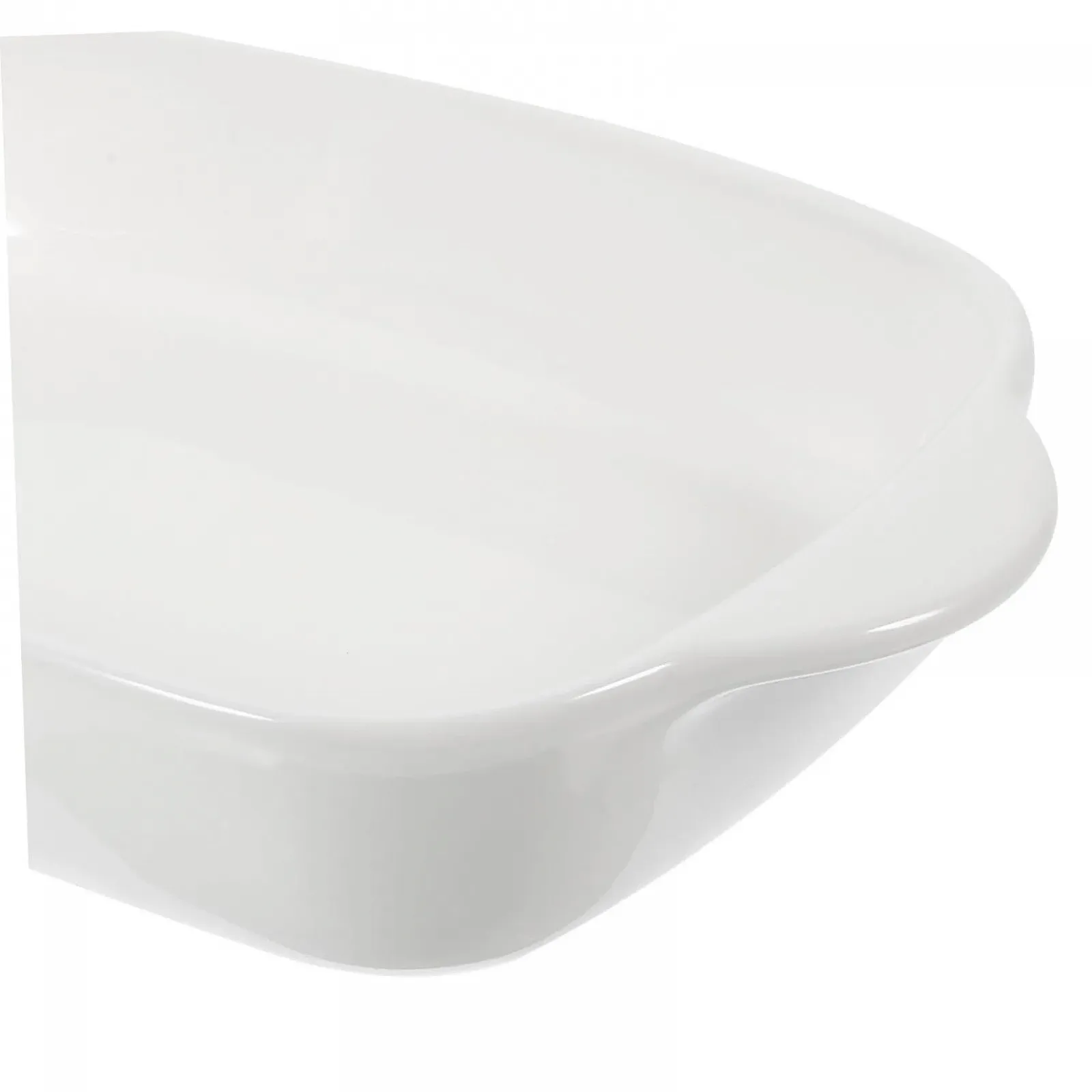 Керамическая форма для выпекания INOOMP с двойными ручками термостойкая штабелируемая Белый, фото №7