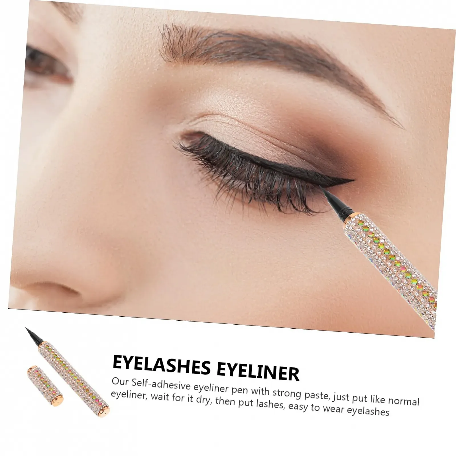 Подводка MERRYHAPY Жидкая Коричневый, фото №3