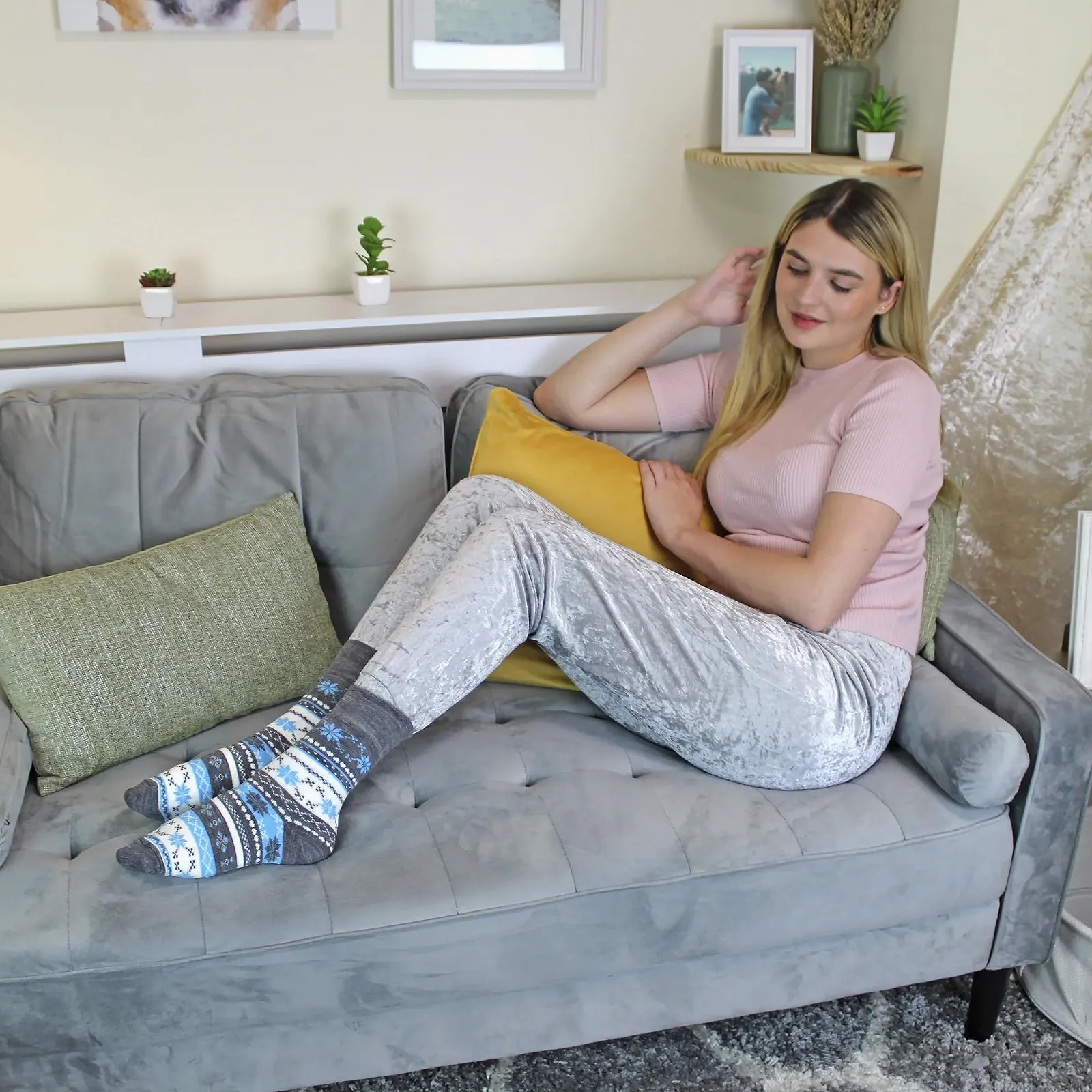 Шкарпетки Sock Snob, 3 шт., жіночі, фото №4