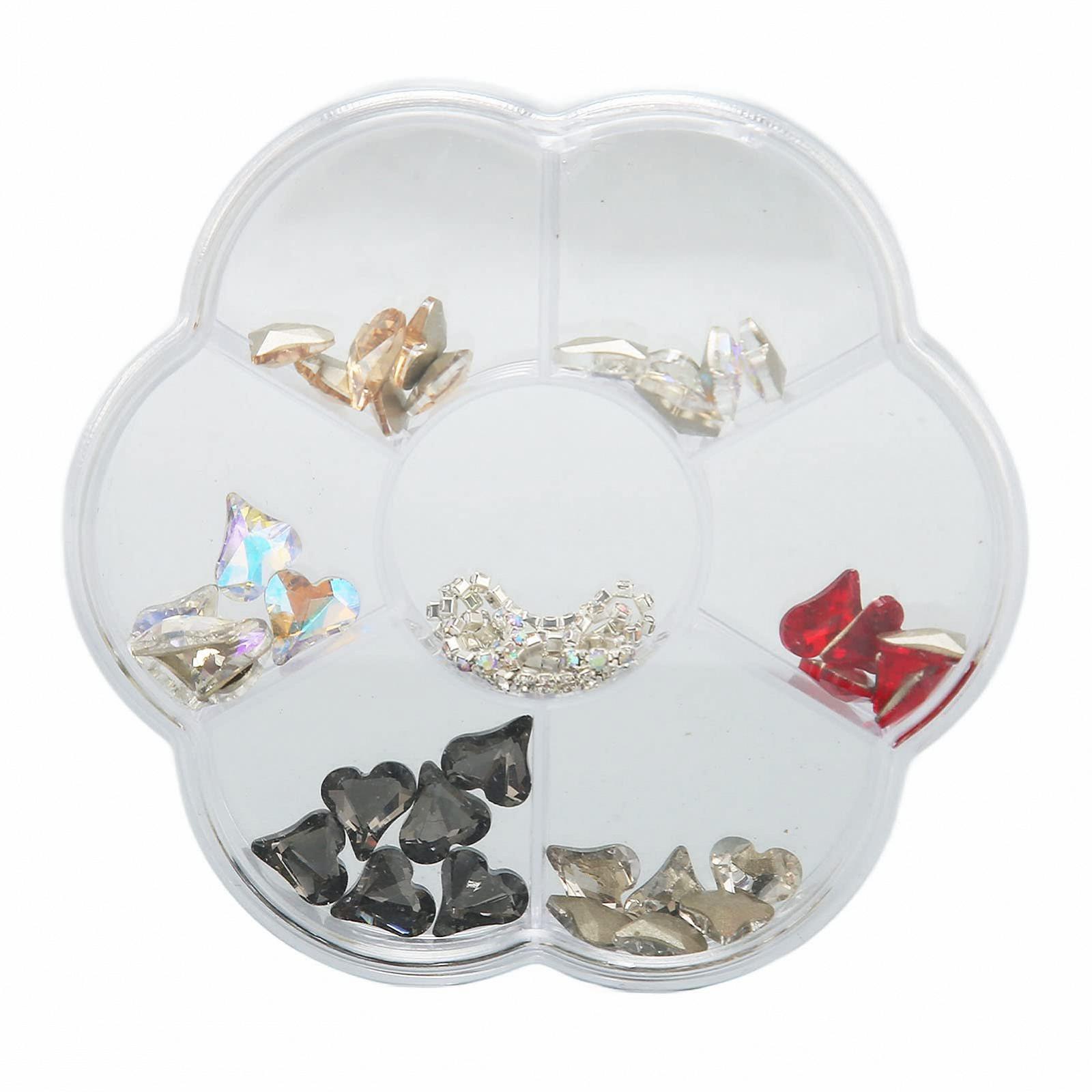 Набір для нігтів Акрилові прикраси Аксесуари для DIY манікюру 1 коробка, фото №3