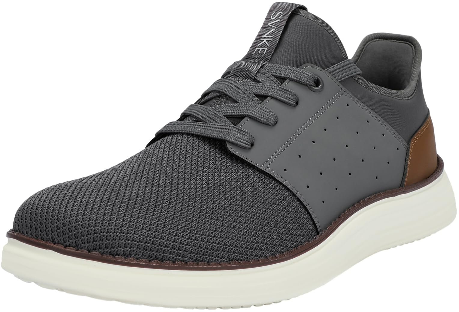 Чоловічі сліпони SVNKE, дихаючі, для ходьби, фітнесу, спорту, повсякденні, ділові, фото №7